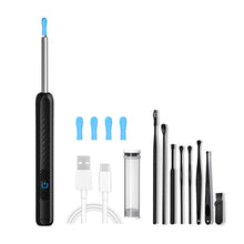 Load image into Gallery viewer, Intelligent High-definition Visual Wireless Ear Pick Rechargeable Luminous Ear Endoscope Ear Wax Removal Ear Cleaner Tool
