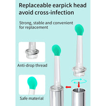 Load image into Gallery viewer, Intelligent Wireless Visual Ear Pick Rechargeable Luminous High Definition Endoscope Ear Wax Cleaning Tool Ear Care
