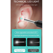 Load image into Gallery viewer, Intelligent Wireless Visual Ear Pick Rechargeable Luminous High Definition Endoscope Ear Wax Cleaning Tool Ear Care
