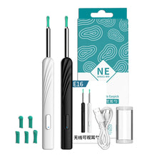 Load image into Gallery viewer, Intelligent Wireless Visual Ear Pick Rechargeable Luminous High Definition Endoscope Silicone Soft Ear Spoon Ear Wax Cleaning Tool
