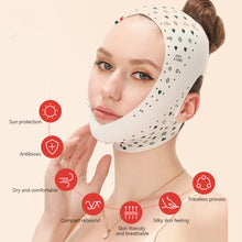 Load image into Gallery viewer, Highly Elastic Breathable V-face Bandage Soft Comfortable Face-lift Bandage Lifting Tightening Slimming Face Mask Beauty Tool
