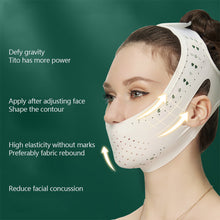 Load image into Gallery viewer, Highly Elastic Breathable V-face Bandage Soft Comfortable Face-lift Bandage Lifting Tightening Slimming Face Mask Beauty Tool
