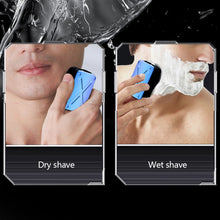 Load image into Gallery viewer, Mini Automatic Electric Shaver Washable Rechargeable Portable Razor Durable Trimmer Knife Face Beard Razor
