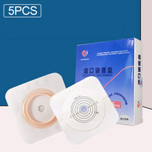 Load image into Gallery viewer, Two Piece Open Artificial Anal Ostomy Pocket for Medical Drainage Drainable Pouches with Hoop Barriers Ostomy Supplies Health Care
