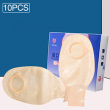 Load image into Gallery viewer, Two Piece Open Artificial Anal Ostomy Pocket for Medical Drainage Drainable Pouches with Hoop Barriers Ostomy Supplies Health Care
