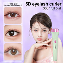 Load image into Gallery viewer, Electric Eyelash Curler 5D Eyelash Curler Long-lasting Shaping Curler Rechargeable Eyelash Curler Electric Heated Eyelash Curler
