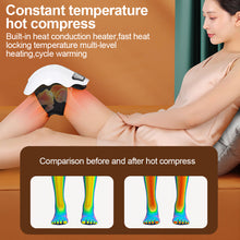 Load image into Gallery viewer, Physiotherapy Hot Compress Electric Knee Massager Electric Heating Knee Pads for Joint Pain Winter Warming Knee Therapy Massager
