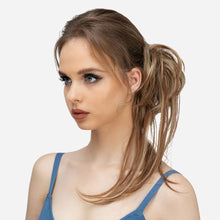 Load image into Gallery viewer, Synthetic Elastic Messy Bun Hairpieces Curly Scrunchie Fluffy Wig Chignon Band Updo Donut for Women Natural Hair Band
