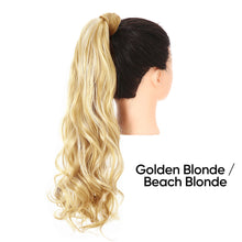 Load image into Gallery viewer, Ponytail Hair Extension Synthetic Long Natural Wavy Wig for Women Heat Resistant Wrap Around Ponytails False Hair Pieces
