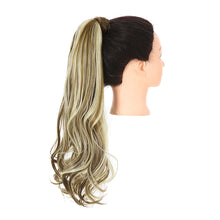 Load image into Gallery viewer, Ponytail Hair Extension Synthetic Long Natural Wavy Wig for Women Heat Resistant Wrap Around Ponytails False Hair Pieces
