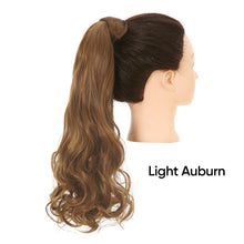 Load image into Gallery viewer, Ponytail Hair Extension Synthetic Long Natural Wavy Wig for Women Heat Resistant Wrap Around Ponytails False Hair Pieces
