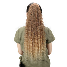 Load image into Gallery viewer, Hair Extensions Fashion Long Women Hair Curtains Loose Deep Wave Hair Bundles Extensions Chemical Fiber Curly Wigs False Hair Piece
