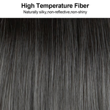 Load image into Gallery viewer, Women's Short Straight Hair Soft Wig Cover Fluffy Full Top Wig Cover Fashion Gradient Fashion Cosplay False Hair Wigs
