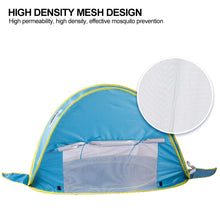 Load image into Gallery viewer, Kids Beach UV Protection Tent Portable Shark Baby Sun Shelter Infant Outdoor Pop Up Tents Toy Summer Kid Swimming Play House
