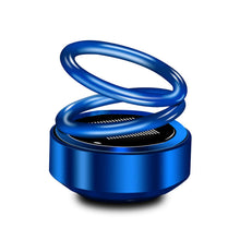 Load image into Gallery viewer, Car Auto Solar Energy Rotating Aromatherapy Air Fresher Double Ring Interior Accessories Diffuser For Car Home Decoration
