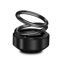 Load image into Gallery viewer, Car Auto Solar Energy Rotating Aromatherapy Air Fresher Double Ring Interior Accessories Diffuser For Car Home Decoration
