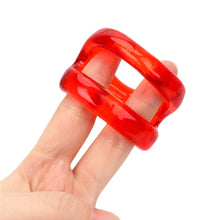 Load image into Gallery viewer, Silicone Lock Penis Ring Reusable Delay Ejaculation Erection Sex Toys for Couple Cock Ring for Men Erotic Toys
