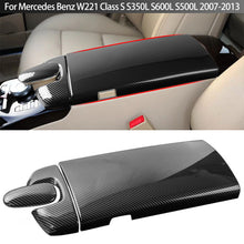 Load image into Gallery viewer, 3Pcs/Set Car Center Console Lid Armrest Box Trim Protective Cover For Mercedes Benz W221 Class S S350L S600L S500L 2007-2013
