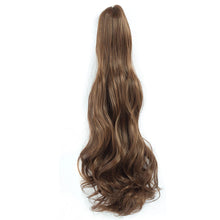 Load image into Gallery viewer, Clasp Style Ponytail Large Wave Long Curly Wig High Temperature Silk Curly Hair Ponytail Invisible Natural Hair Extension
