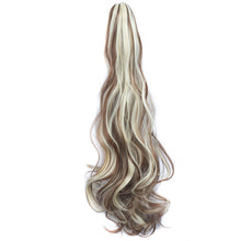 Load image into Gallery viewer, Clasp Style Ponytail Large Wave Long Curly Wig High Temperature Silk Curly Hair Ponytail Invisible Natural Hair Extension

