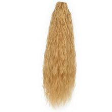 Load image into Gallery viewer, Clasp Style Ponytail Small Roll Corn Perm Long Curly Wig High Temperature Silk Invisible Natural Hair Extension
