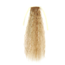 Load image into Gallery viewer, Natural Traceless Strap Style Corn Perm Ponytail Curly Wig High Temperature Silk Ponytail Hair Extension Hairpiece
