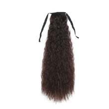 Load image into Gallery viewer, Natural Traceless Strap Style Corn Perm Ponytail Curly Wig High Temperature Silk Ponytail Hair Extension Hairpiece
