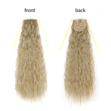 Load image into Gallery viewer, Natural Traceless Strap Style Corn Perm Ponytail Curly Wig High Temperature Silk Ponytail Hair Extension Hairpiece
