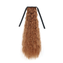 Load image into Gallery viewer, Natural Traceless Strap Style Corn Perm Ponytail Curly Wig High Temperature Silk Ponytail Hair Extension Hairpiece
