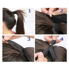 Load image into Gallery viewer, Natural Traceless Strap Style Corn Perm Ponytail Curly Wig High Temperature Silk Ponytail Hair Extension Hairpiece
