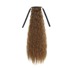Load image into Gallery viewer, Natural Traceless Strap Style Corn Perm Ponytail Curly Wig High Temperature Silk Ponytail Hair Extension Hairpiece
