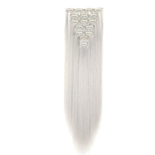 Load image into Gallery viewer, 7pcs/set Clip Wig High Temperature Silk Wig Piece Synthetic Long Straight Hair Wig Natural Traceless Hair Accessories
