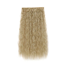 Load image into Gallery viewer, One Piece 5-clip Synthetic Wave Wig 22 Inches Fluffy Natural Wool Curly Long Curly Wig Piece Hair Extension
