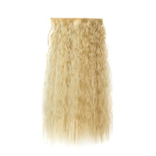 Load image into Gallery viewer, One Piece 5-clip Synthetic Wave Wig 22 Inches Fluffy Natural Wool Curly Long Curly Wig Piece Hair Extension
