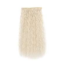 Load image into Gallery viewer, One Piece 5-clip Synthetic Wave Wig 22 Inches Fluffy Natural Wool Curly Long Curly Wig Piece Hair Extension
