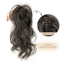 Load image into Gallery viewer, Lightweight Grip High Ponytail Wig Fluffy Increase Hair Volume Synthetic Wig Durable Invisible Natural Long Curly Hair
