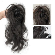 Load image into Gallery viewer, Lightweight Grip High Ponytail Wig Fluffy Increase Hair Volume Synthetic Wig Durable Invisible Natural Long Curly Hair
