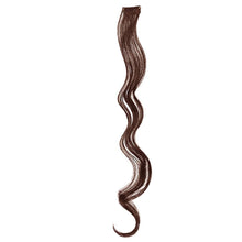 Load image into Gallery viewer, One Piece Colored Large Wave Long Curly Wig Ear Hanging Dye Hair Extensions Invisible High Temperature Silk Wig Patch
