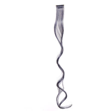 Load image into Gallery viewer, One Piece Colored Large Wave Long Curly Wig Ear Hanging Dye Hair Extensions Invisible High Temperature Silk Wig Patch
