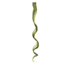 Load image into Gallery viewer, One Piece Colored Large Wave Long Curly Wig Ear Hanging Dye Hair Extensions Invisible High Temperature Silk Wig Patch
