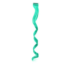 Load image into Gallery viewer, One Piece Colored Large Wave Long Curly Wig Ear Hanging Dye Hair Extensions Invisible High Temperature Silk Wig Patch
