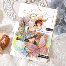 Load image into Gallery viewer, 20pcs/pack Twinkle Butterfly Stickers Laser Silver Collage Junk Journal DIY Srapbooking PET Aesthetics Decor Stickers
