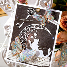 Load image into Gallery viewer, 20pcs/pack Twinkle Butterfly Stickers Laser Silver Collage Junk Journal DIY Srapbooking PET Aesthetics Decor Stickers
