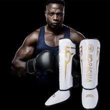 Load image into Gallery viewer, 1 Pair Boxing Leg And Instep Guard Protective Clothing Adult Children Sanda Muay Thai Competition Training Thick Leg Pads
