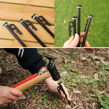 Load image into Gallery viewer, Multifunctional Outdoor Nail O-Type Silicone Luminous Ring Camping Fishing Safety Warning Supplies Camping Accessories
