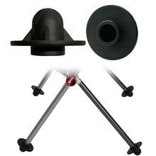 Load image into Gallery viewer, 4PCS Folding Moon Chair Anti-Sink Foot Cover Lazy Chair Flying Saucer Foot Accessories Outdoor Camping Equipment
