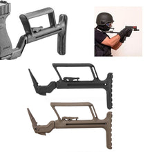 Load image into Gallery viewer, GLOCK G17-G19 Tactical Nylon Rear Stock Adapter Toy Gun Modified Telescopic Stand Tail Stock Tactical Stock For Kublai Khan P1
