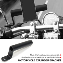 Load image into Gallery viewer, Motorcycle Bicycle Rear View Mirrors Adapter Holder Riser Base Extender Adapter Bracket Mount Adapter Accessories
