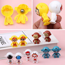 Load image into Gallery viewer, Mini Tumblers Toy Small Desktop Toy Inverted Doll Ornament Educational Self-righting Astronaut Snowman Monkey Toy Party Favors
