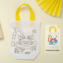 Load image into Gallery viewer, 1pc DIY Graffiti Bag Handmade Painting Non-Woven Bags for Children Arts Crafts Color Filling Drawing Toy
